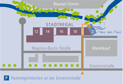 Lageplan Haus am Fluss